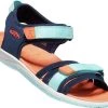 Keen Verano Sandales Enfant, bleu/turquoise -Chaussures loisir & Bottes Soldes keen verano sandals kids black iris blue tint 1