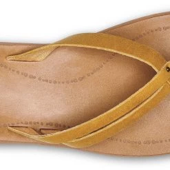 OluKai Kapehe Luana Sandales Femme, marron -Chaussures loisir & Bottes Soldes olukai kapehe luana sandals women golden harvest golden sand 3