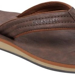 Quiksilver Carver Nubuck Chaussures Homme, marron/orange