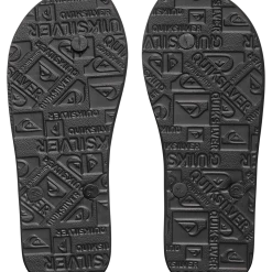 Quiksilver Moloka Sandales Garçon, noir -Chaussures loisir & Bottes Soldes quiksilver moloka sandals boys black black white 3 1