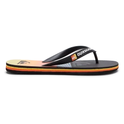 Quiksilver Molokai Art Sandales Garçon, noir/orange -Chaussures loisir & Bottes Soldes quiksilver molokai art sandals boys black 1 3 1