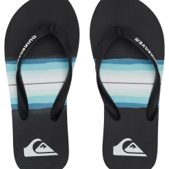 Quiksilver Molokai Resin Tint Sandales Garçon, noir -Chaussures loisir & Bottes Soldes quiksilver molokai resin tint sandals boys black 1 4