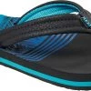 Reef Ahi Chaussures Garçon, bleu -Chaussures loisir & Bottes Soldes reef ahi sandals boys aqua palms 1