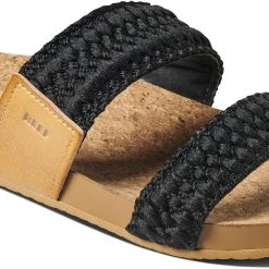 Reef Cushion Vista Thread Sandales Femme, olive/marron