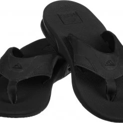 Reef Fanning Claquettes Homme, gris/noir