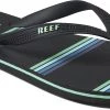 Reef Seaside Prints Sandales Homme, noir/vert -Chaussures loisir & Bottes Soldes reef seaside prints sandals men aqua green 1