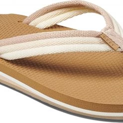 Reef Voyage Lite Beach Sandales Femme, blanc/beige