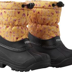 Reima Nefar Winter Boots Kids, noir/jaune -Chaussures loisir & Bottes Soldes reima nefar winter boots kids amber yellow 4