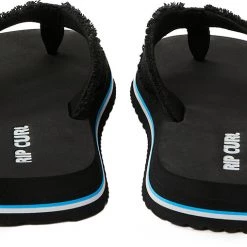 Rip Curl Chiba Open Tongs Homme, noir -Chaussures loisir & Bottes Soldes rip curl chiba open flips men black 3