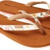 Rip Curl Freedom Tongs Femme, marron