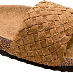 Rip Curl Marbella Claquettes Femme, marron -Chaussures loisir & Bottes Soldes rip curl marbella slipper women chestnut 3