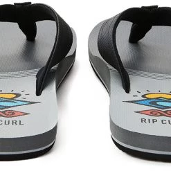 Rip Curl Ripper Open Tongs Homme, gris/bleu -Chaussures loisir & Bottes Soldes rip curl ripper open flips men black grey 3