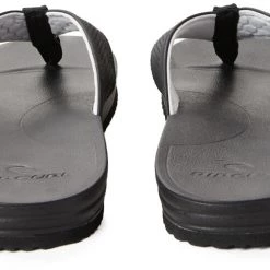 Rip Curl Soft Sand Open Tongs Homme, noir/marron -Chaussures loisir & Bottes Soldes rip curl soft sand open flips men black 3 1