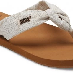 Roxy Paia IV Sandales Femme, beige/blanc