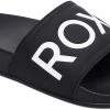 Roxy Slippy II Slippers Women, noir -Chaussures loisir & Bottes Soldes roxy slippy ii slippers women black fg 1