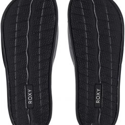 Roxy Slippy II Slippers Women, noir -Chaussures loisir & Bottes Soldes roxy slippy ii slippers women black fg 3