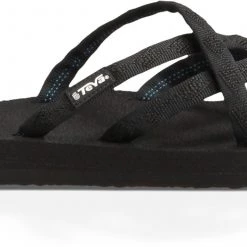 Teva Olowahu Chaussures Femme, noir