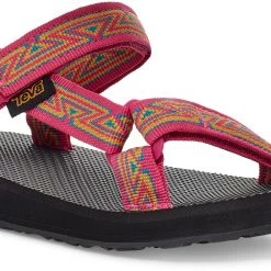 Teva Original Universal Sandales Enfant, rose/noir -Chaussures loisir & Bottes Soldes teva original universal sandals kids atlas raspberry sorbet 3 2