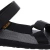 Teva Original Universal-Urban Sandales Homme, noir -Chaussures loisir & Bottes Soldes teva original universal urban sandals men black 1