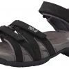 Teva Tirra Leather Chaussures Femme, noir/blanc
