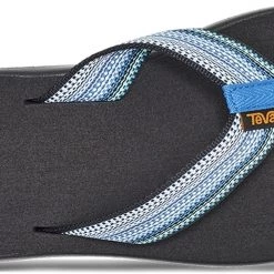 Teva Voya Tongs Femme, noir -Chaussures loisir & Bottes Soldes teva voya flips women antiguous blue multi 5 1