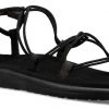 Teva Voya Infinity Claquettes Femme, bleu/noir -Chaussures loisir & Bottes Soldes teva voya infinity sandals women black 1