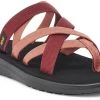Teva Voya Zillesa Tongs Femme, noir -Chaussures loisir & Bottes Soldes teva voya zillesa flips women aragon syrah 1