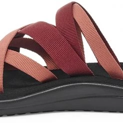 Teva Voya Zillesa Tongs Femme, noir -Chaussures loisir & Bottes Soldes teva voya zillesa flips women aragon syrah 3