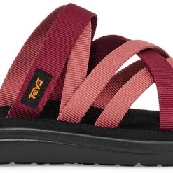 Teva Voya Zillesa Tongs Femme, noir -Chaussures loisir & Bottes Soldes teva voya zillesa flips women aragon syrah 4