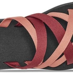 Teva Voya Zillesa Tongs Femme, noir -Chaussures loisir & Bottes Soldes teva voya zillesa flips women aragon syrah 5