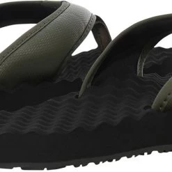 The North Face Base Camp II Claquettes Homme, vert/noir -Chaussures loisir & Bottes Soldes the north face base camp ii flips men new taupe green tnf black 3