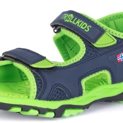TROLLKIDS Orrestrand Chaussures Enfant, bleu/vert