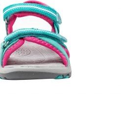 TROLLKIDS Preikestolen Chaussures Fille, turquoise/rose -Chaussures loisir & Bottes Soldes trollkids preikestolen sandals girls smaragd rubine 4 1