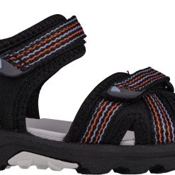 Viking Footwear Loppa Sandales Enfant, noir/gris